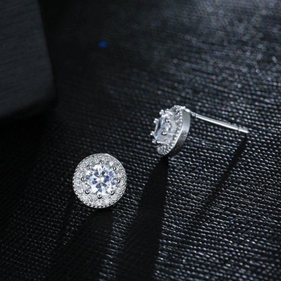 Diamond stud earrings ZBGJZB00083 - Picture 3 of 5